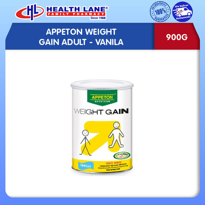 APPETON WEIGHT GAIN ADULT- VANILA (900G)